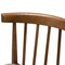 Baxton Studio Wyatt Mid-Century Modern Walnut Wood Dining Chair, PK2 142-8021 - alternate 3